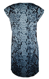 Women's Animal Studded Print Shift Dress PBl XS